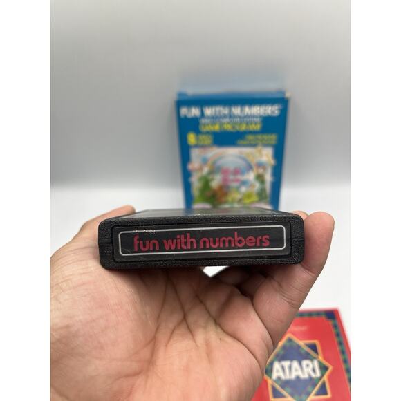 Fun With Numbers CX 2661 Atari 2600 CIB Game, Box, Manual - Picture 7 of 14